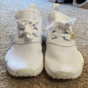 Adidas NMD’s All White Women’s 8.5